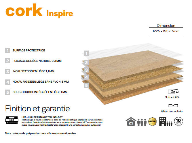 wicanders cork inspire – parquet flottant écologique 100 % liège wicanders cork inspire – parquet flottant écologique 100 % liège