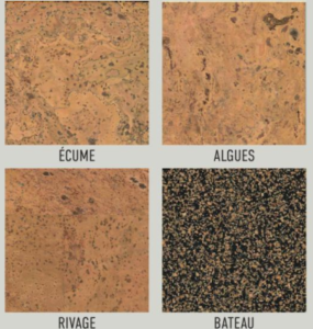 dalles liège à coller liègisol sol naturel antistatique antidérapant 300×300x4 mm